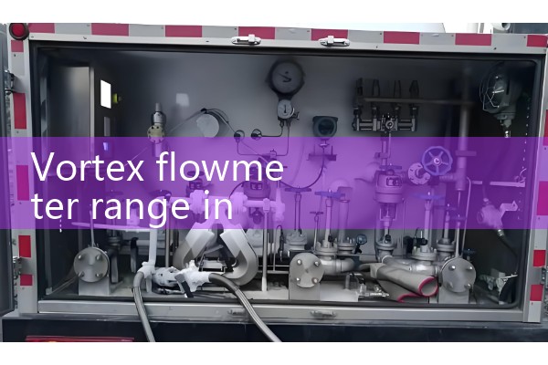 Vortex flowmeter range in tons